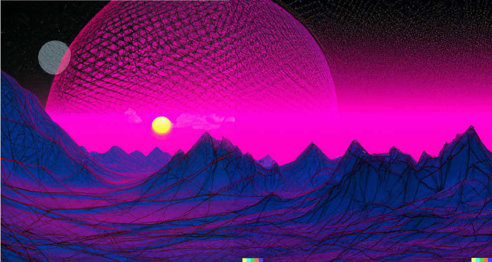 dalle_cyber_sunset
